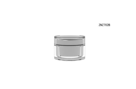 Pots 50g cosmétiques cylindrique