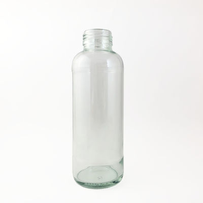 Clear 14 Oz Kombucha Glass Bottles 38-1650 With Screw Cap